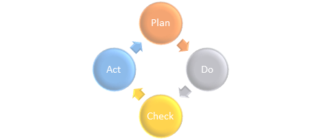 Plan, Do, Check, Act for Business Strategies and Management Systems